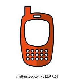 cellphone device isolated icon