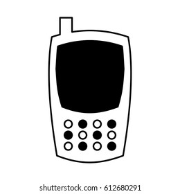 cellphone device isolated icon