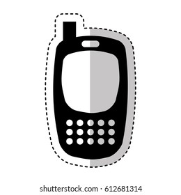 cellphone device isolated icon