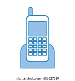 cellphone device isolated icon