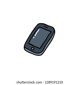 cellphone doodle icon