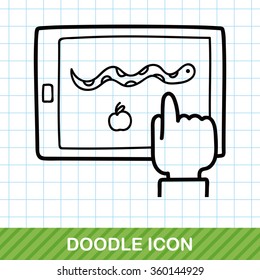 cellphone game doodle