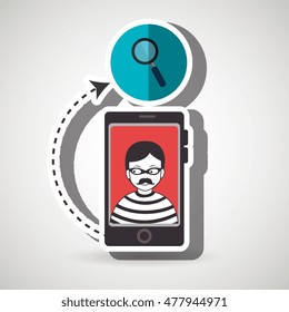 cellphone hacker app icons