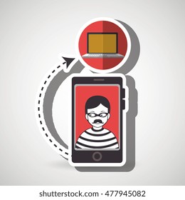cellphone hacker app icons