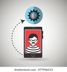 cellphone hacker app icons