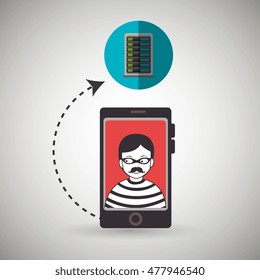 cellphone hacker app icons