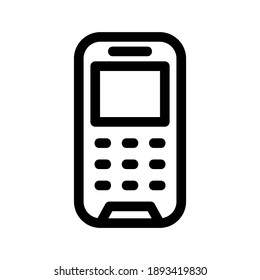 Cellphone icon or logo isolated sign symbol vector illustration - high quality black style vector icons
