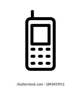 Cellphone icon or logo isolated sign symbol vector illustration - high quality black style vector icons
