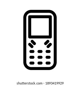 Cellphone icon or logo isolated sign symbol vector illustration - high quality black style vector icons
