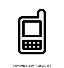 cellphone icon or logo isolated sign symbol vector illustration - high quality black style vector icons
