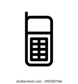 cellphone icon or logo isolated sign symbol vector illustration - high quality black style vector icons
