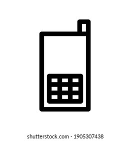 cellphone icon or logo isolated sign symbol vector illustration - high quality black style vector icons
