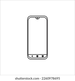 cellphone icon logo vector design