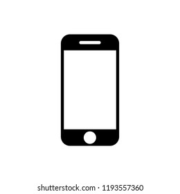 Cellphone icon. Cellphone vector icon. 	
phone vector icon. smartphone. mobile phone on the white background.