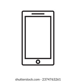 cellphone icon vector template illustration logo design