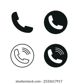 Imagen aislada del fondo blanco del icono del teléfono móvil