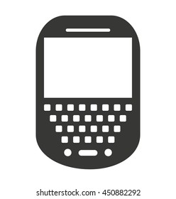 cellphone  isolated icon design, vector illustration  graphic 