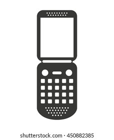 cellphone  isolated icon design, vector illustration  graphic 