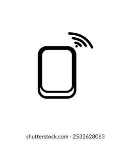 cellphone and network icon design