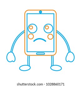cellphone sad  emoji icon image 