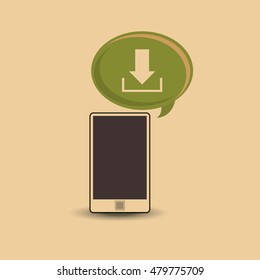 cellphone and telecommunication icons