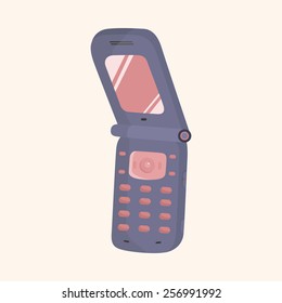 cellphone theme elements vector,eps