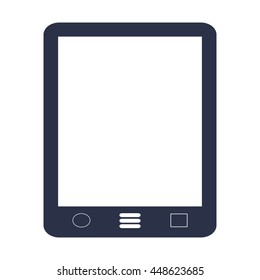 cellphone with touchscreen icon