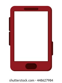 cellphone with touchscreen icon