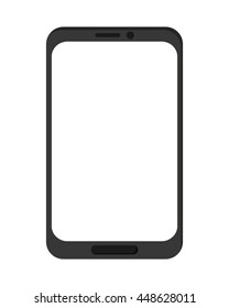 cellphone with touchscreen icon