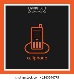 cellphone vector icon