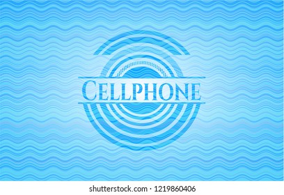 Cellphone water emblem.