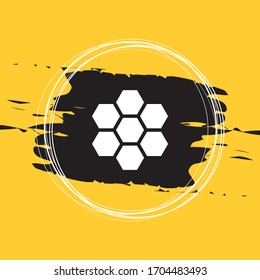 Cells, Honeycombs Icon Vector Illustration Eps10