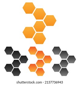 Cells, Honeycombs Icon Vector Illustration