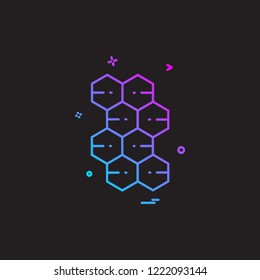 Cells icon design vector