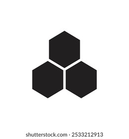 Icono de celdas Ilustración de línea plana