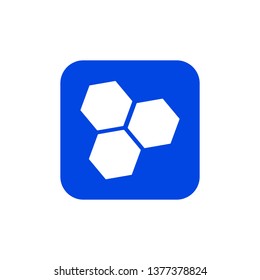 Cells icon. Vector illustration