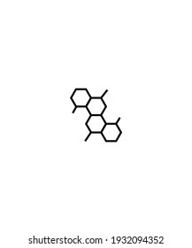 icono de celdas,icono de la mejor línea del vector.