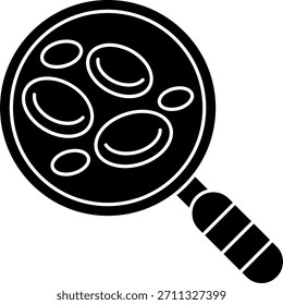 Diseño de ícono de Vector de línea de celdas