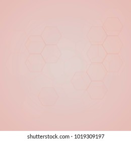Cells of mobile communication. Background in the form of honeycomb.