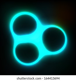 Cells multiplication abstract background vector concept