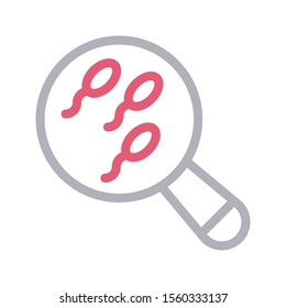 cells vector colour line icon 