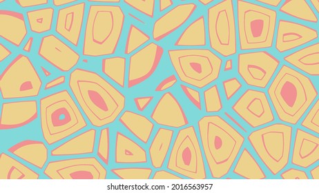 Cellular abstract background. Multicolored cells. Vector illustration.