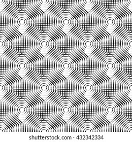 Cellular geometric pattern, seamlessly repeatable.