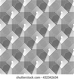 Cellular geometric pattern, seamlessly repeatable.
