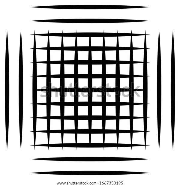 Cellular Reticulated Grate Lattice Grid Mesh Stock Vector (Royalty Free ...