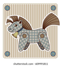 Cellular toy horse