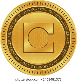 Celo cryptocurrency illustrations on abstract background. 3d illustrations.