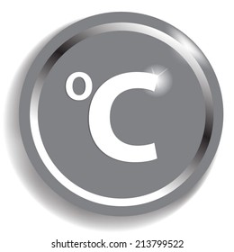 Celsius circular icon