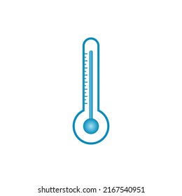 Medición del termómetro celsius fahrenheit. Logo del símbolo de temperatura caliente aislado en fondo blanco.