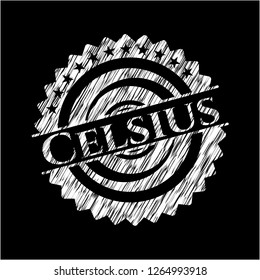 Celsius on blackboard
